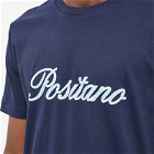 Harmony Men's Positano Italic T-Shirt in Navy