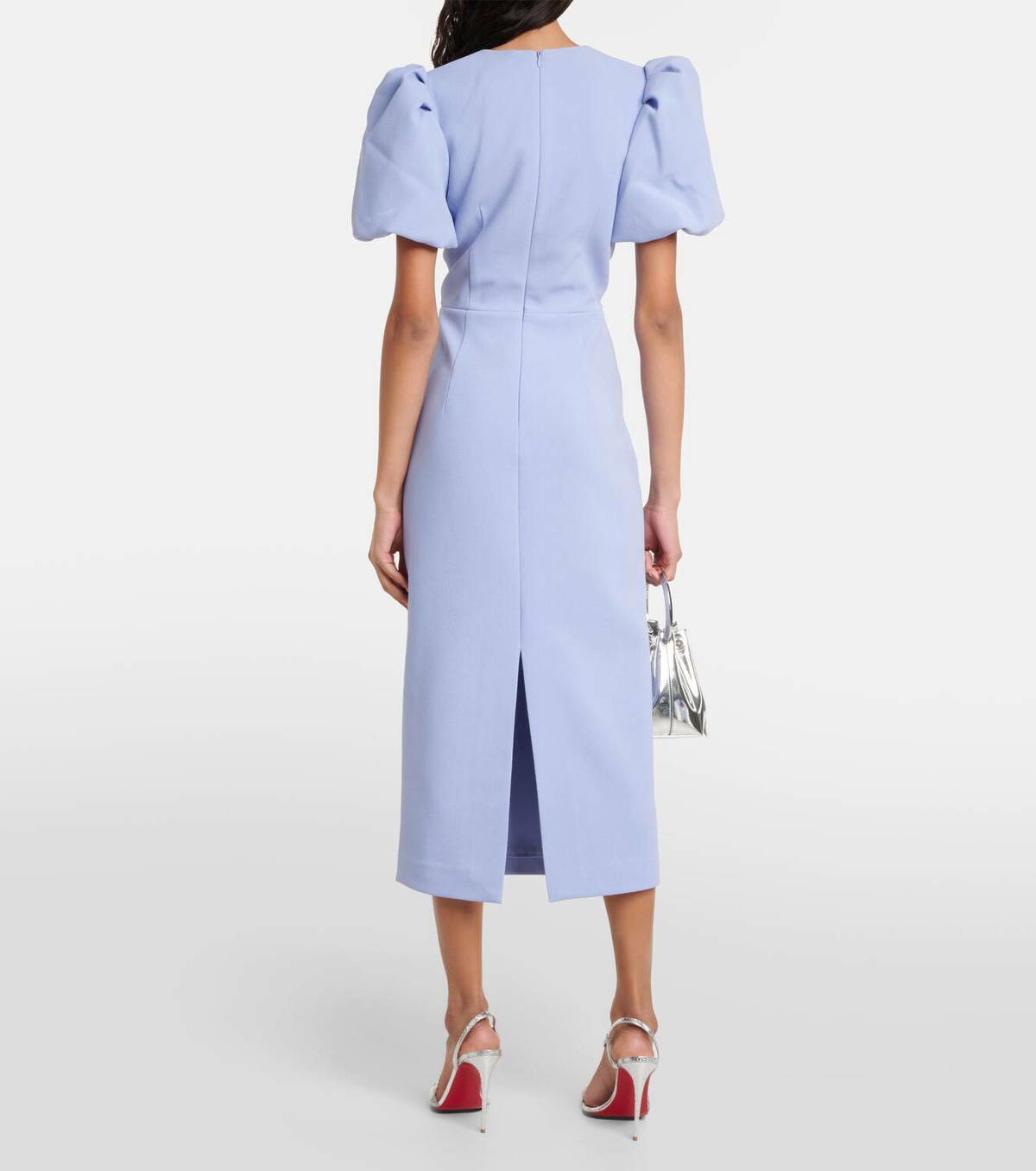 Rebecca Vallance Bridal Annabelle bow-detail midi dress