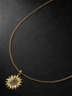 Elhanati - The Sun Gold Diamond Necklace