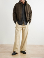 James Perse - Stretch Cotton-Blend Poplin Shirt - Black