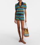 Etro Libra Medium striped tote bag