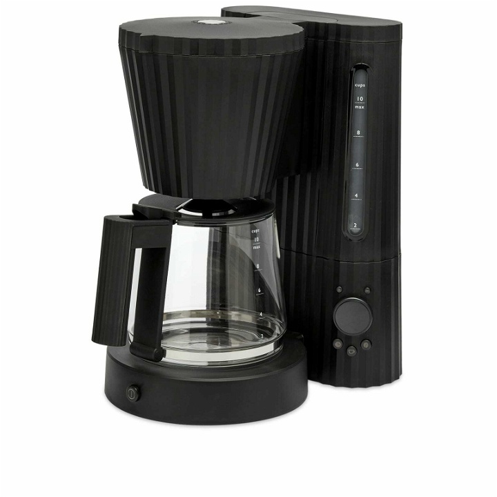 Photo: Alessi Plisse Filter Coffee Machine in Black