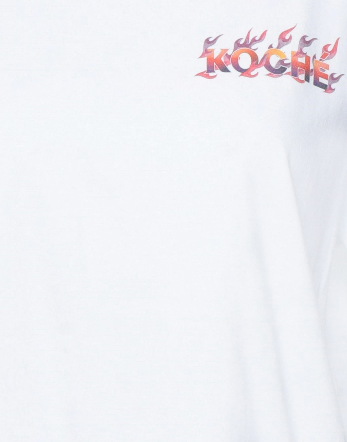 Koché Womens T-shirt in White