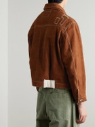 Story mfg. - Ever Embroidered Cotton-Canvas Jacket - Brown