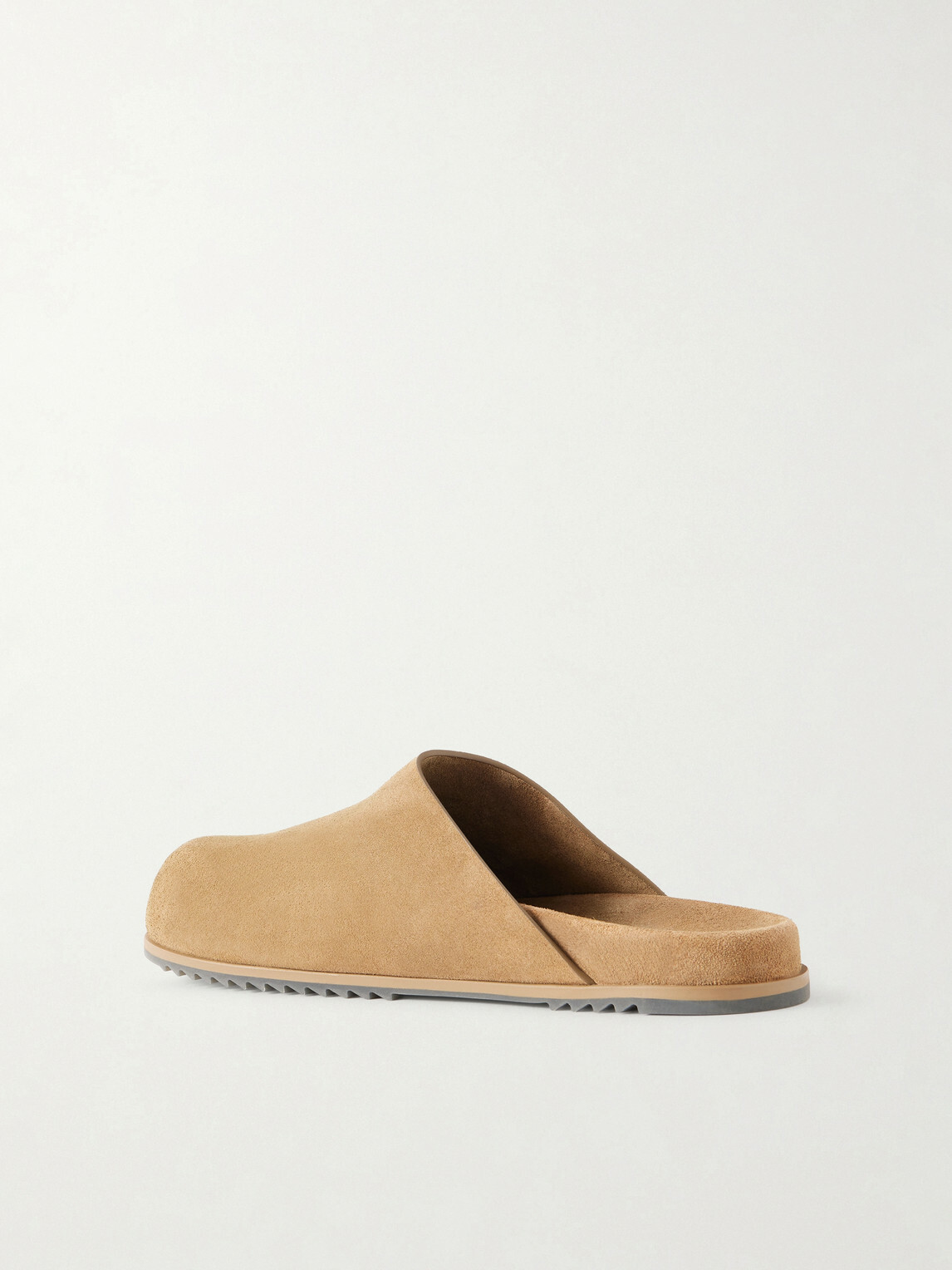 Rick Owens - Granola Suede Mules - Brown