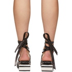 JW Anderson Black Cylinder Ballet Heels