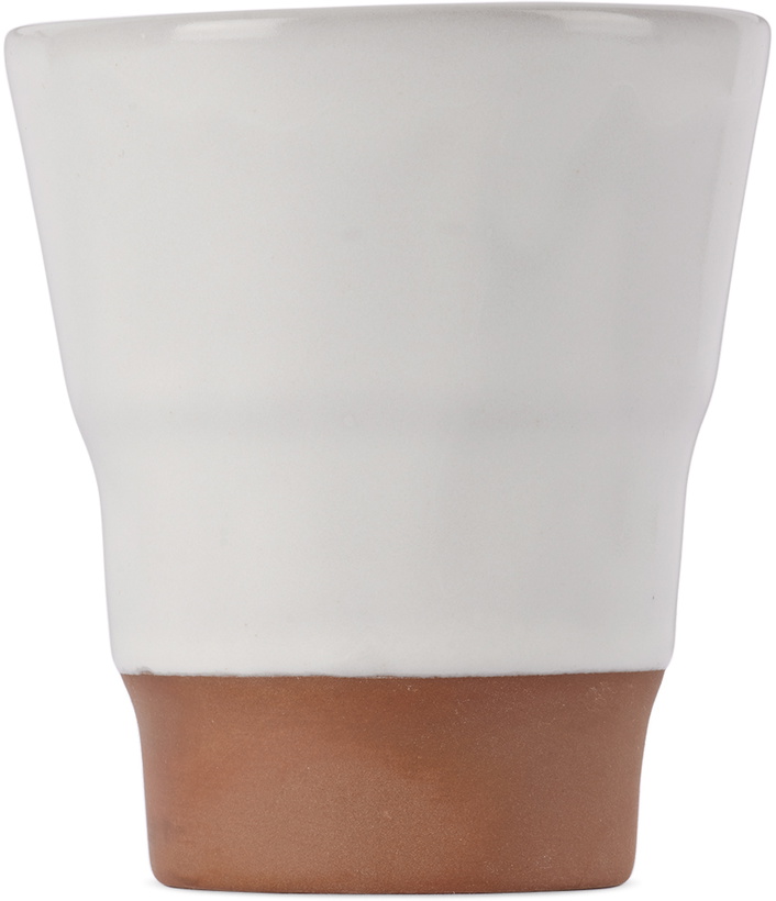 Photo: BKLYN CLAY SSENSE Exclusive White 2 Step Tumbler