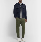 Barena - Cotton-Blend Ripstop Cargo Trousers - Dark green
