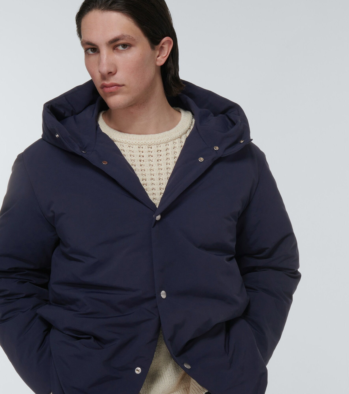 Jil Sander - Packable hooded down jacket Jil Sander