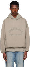 Fear of God ESSENTIALS Gray Bonded Hoodie