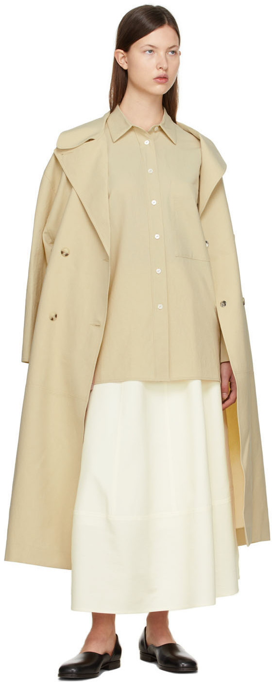 GIA STUDIOS Yellow Polyester Shirt