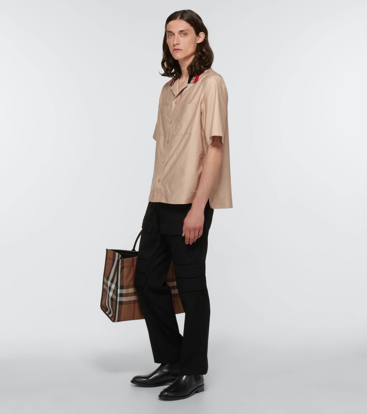 Burberry - Monogram leather Chelsea boots Burberry Burberry - Monogram leather Chelsea boots Burberry