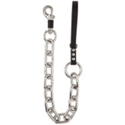 Fleet Ilya Black and Silver Thick Keychain