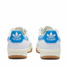 Adidas Men's Rod Laver Sneakers in White/Blue Rush