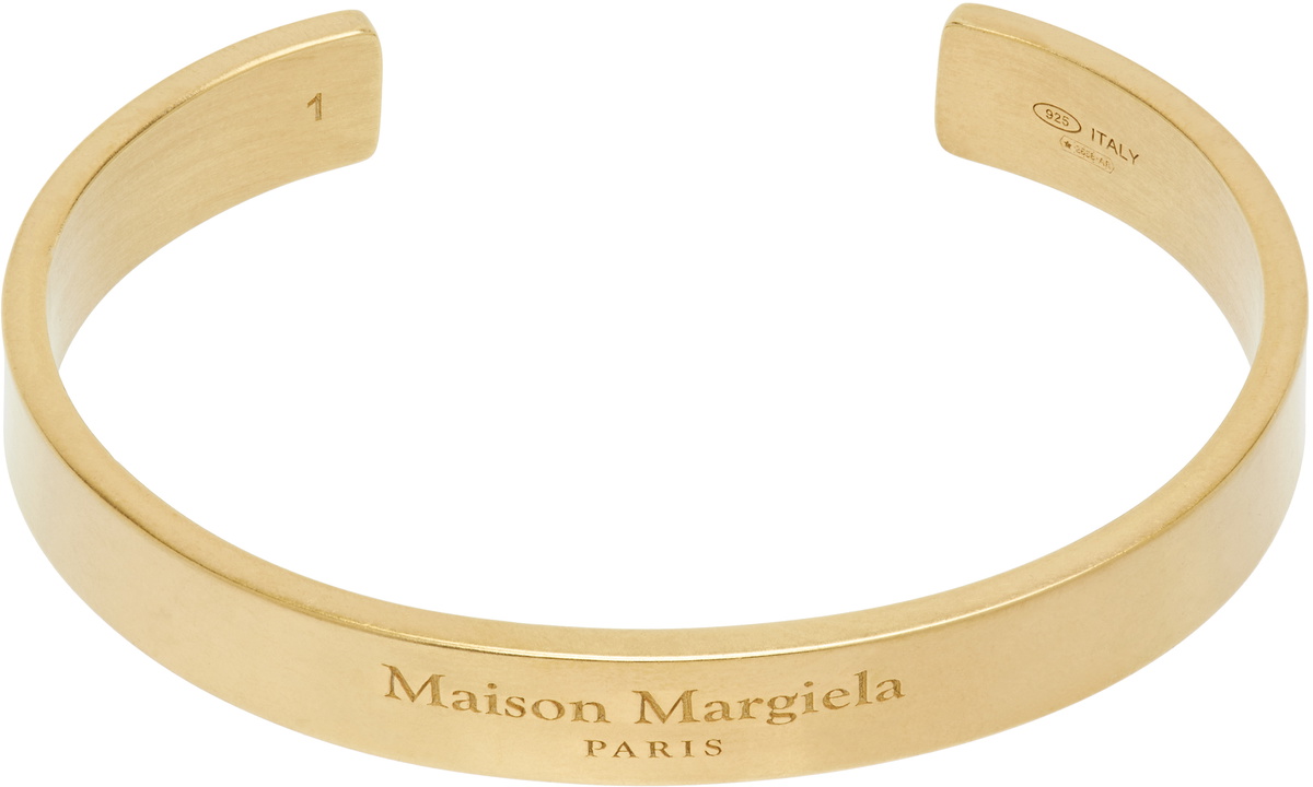 Maison Margiela - Burnished Sterling Silver ID Bracelet Maison Margiela - Burnished Sterling Silver ID Bracelet