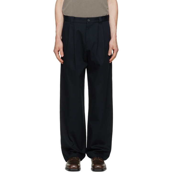 Photo: A.P.C. Navy Ricky Trousers