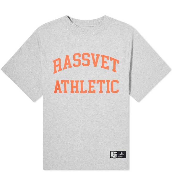Photo: PACCBET x Russell Athletic Tee Grey