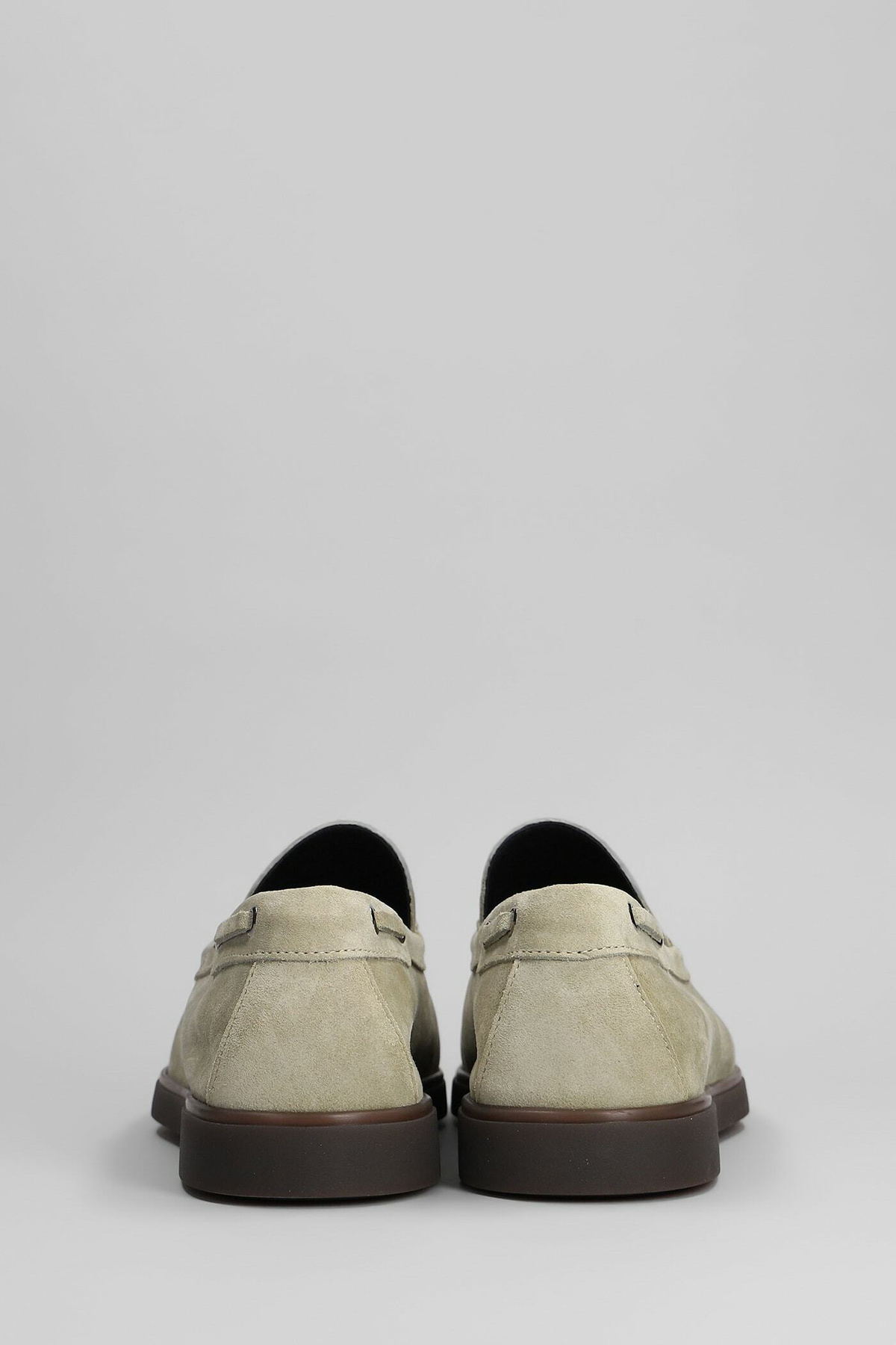Giuseppe Zanotti The Maui Loafers In Taupe Suede
