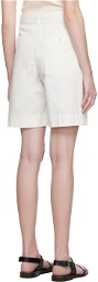 LEMAIRE White Chino Shorts