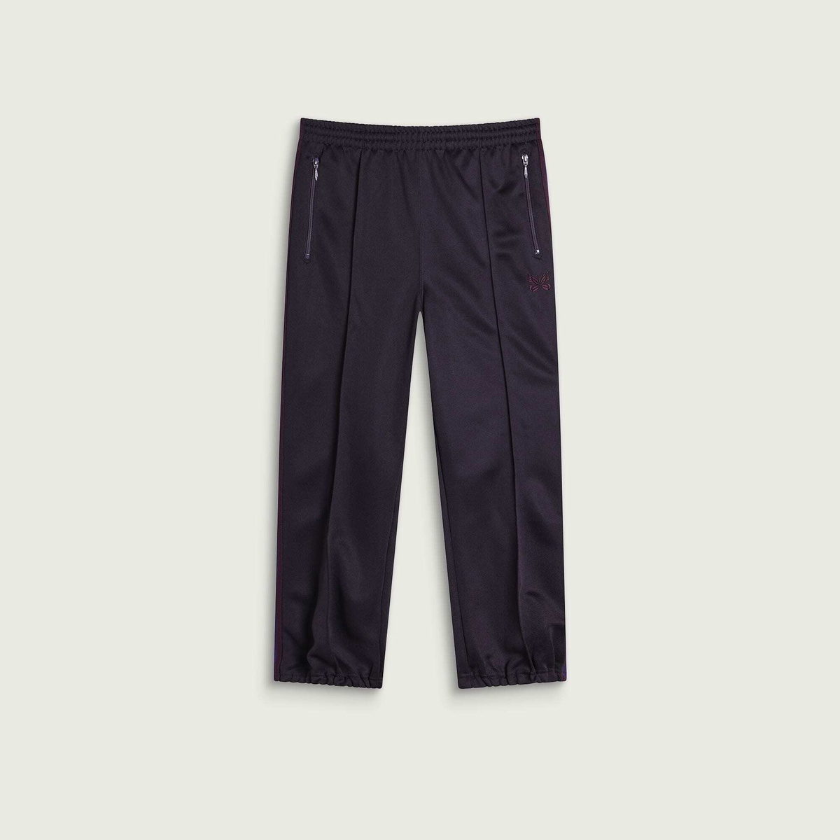 Needles Women's Cuffed Track Pant in Purple