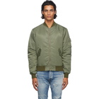 John Elliott Khaki Bogota II Bomber Jacket