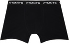 VTMNTS Black Woven Boxers