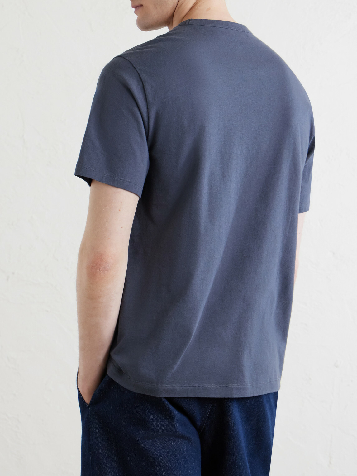 Officine Générale - Three-Pack Organic Cotton-Jersey T-Shirt - Neutrals