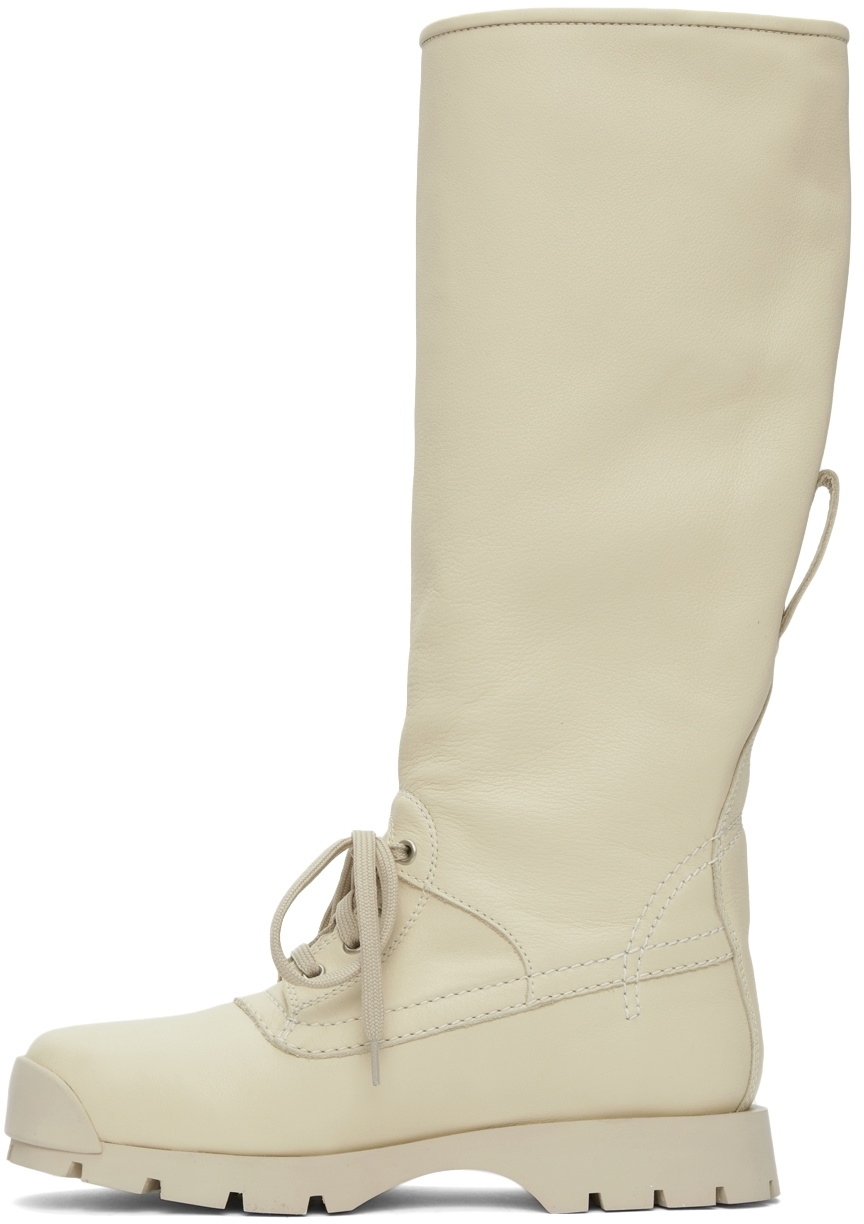 Jil Sander Lace-Up Elba Boots