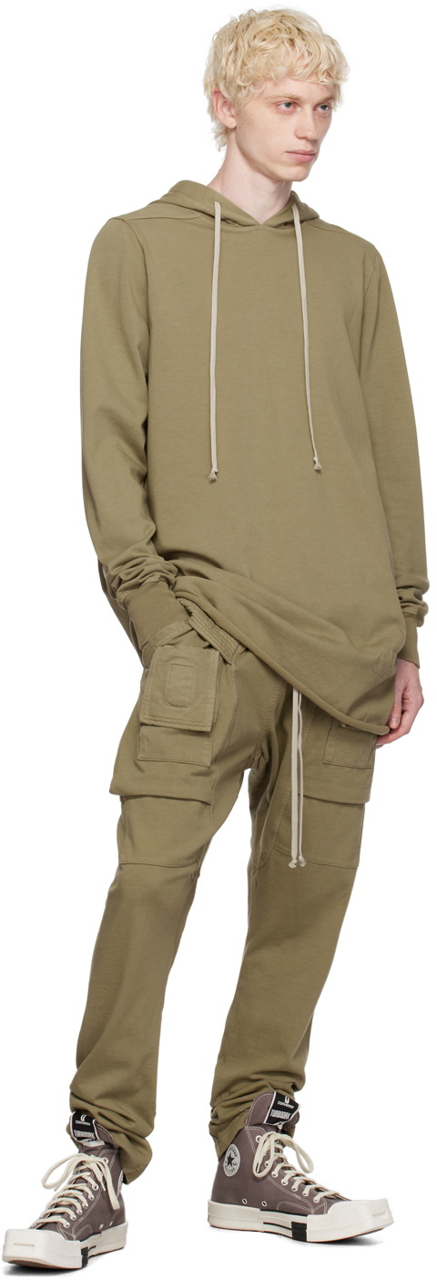 Rick Owens DRKSHDW Green Creatch Cargo Pants Rick Owens Drkshdw