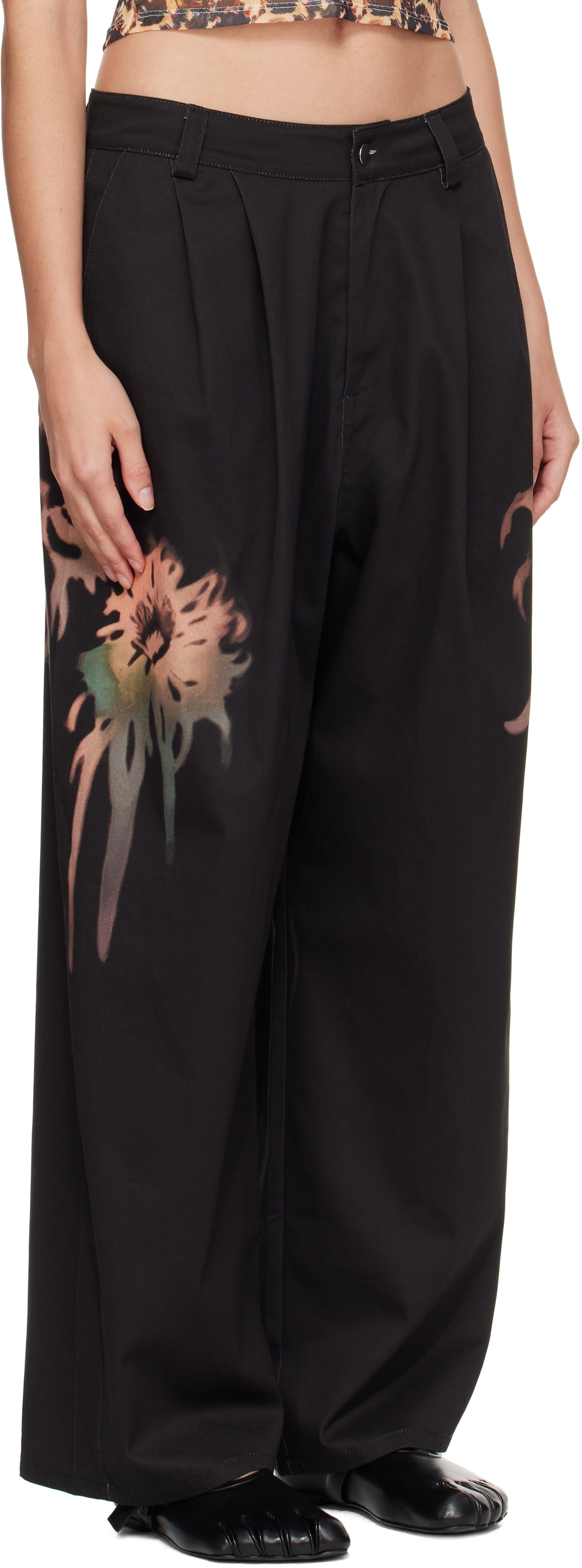 Collina Strada Black Catchfly Trousers