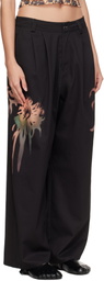 Collina Strada Black Catchfly Trousers