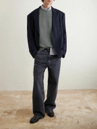 WTAPS - Logo-Appliquéd Cotton-Blend Jersey Sweatshirt - Green