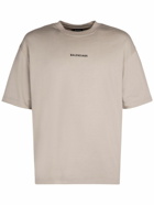 BALENCIAGA - Vintage Effect Cotton Jersey T-shirt