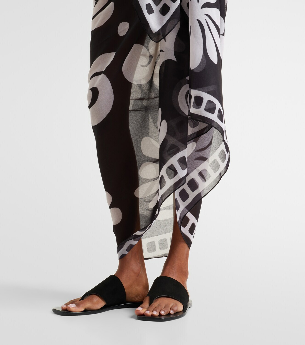 Cala de la Cruz Luana printed beach cover-up