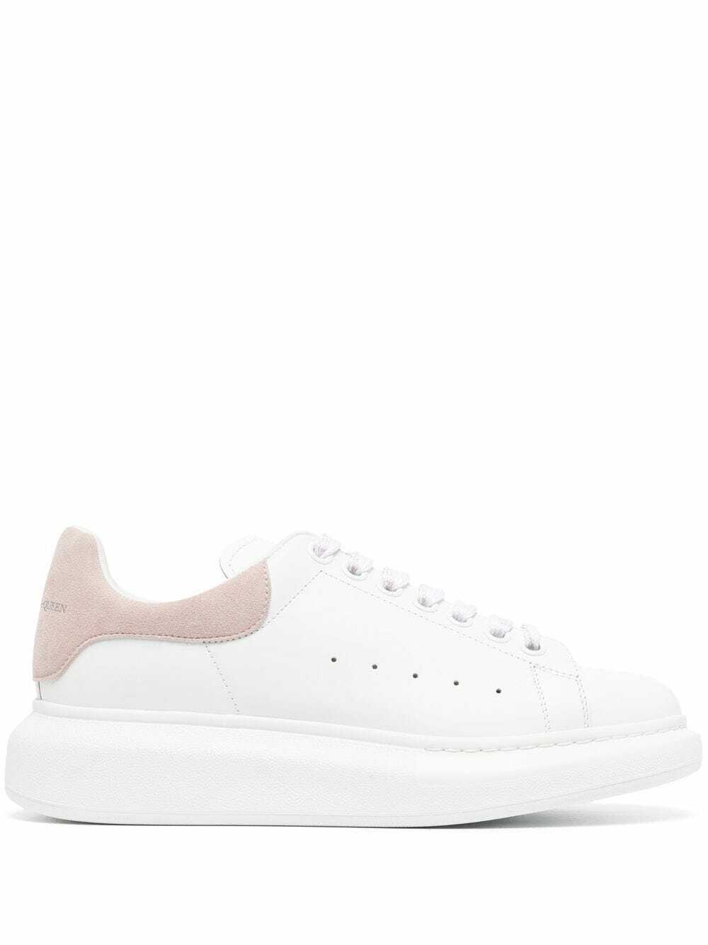 ALEXANDER MCQUEEN - Oversized Leather Sneakers Alexander McQueen