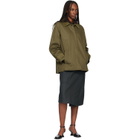 Proenza Schouler Khaki Proenza Schouler White Label Angela Jacket