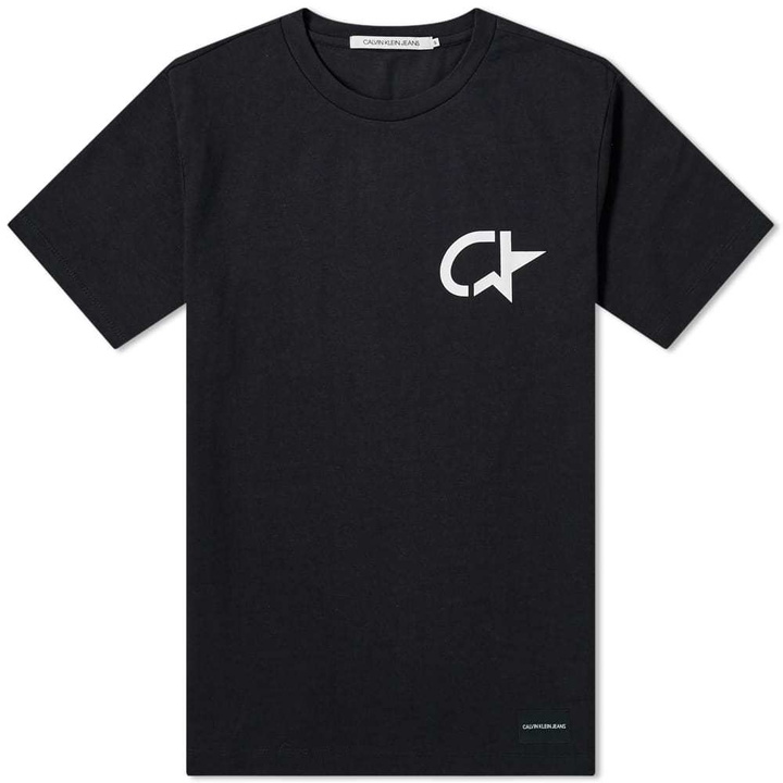 Photo: Calvin Klein Modernist Star Logo Tee