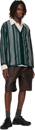South2 West8 Brown Belted C.S. Shorts