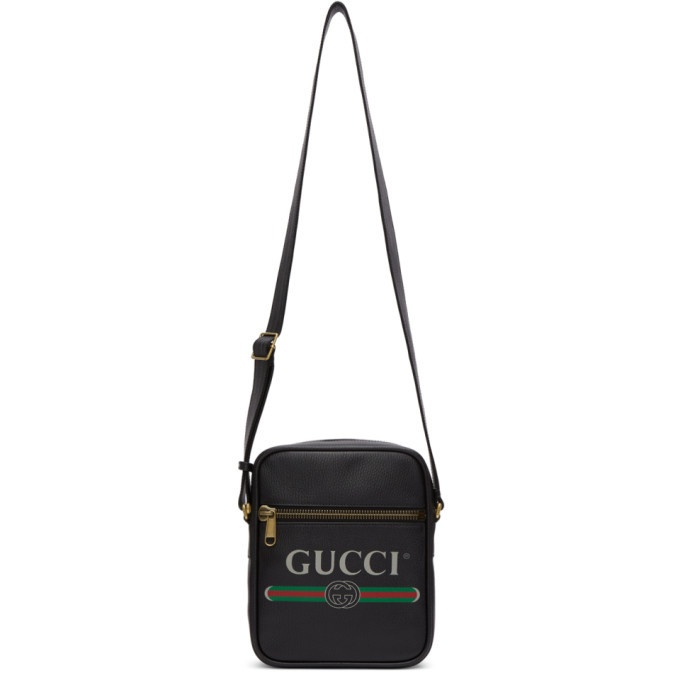 Photo: Gucci Black Vintage Logo Cross Body Bag