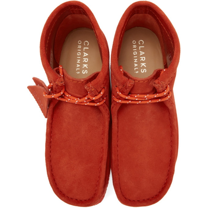 Clarks Red Wallabee Desert Boots Originals