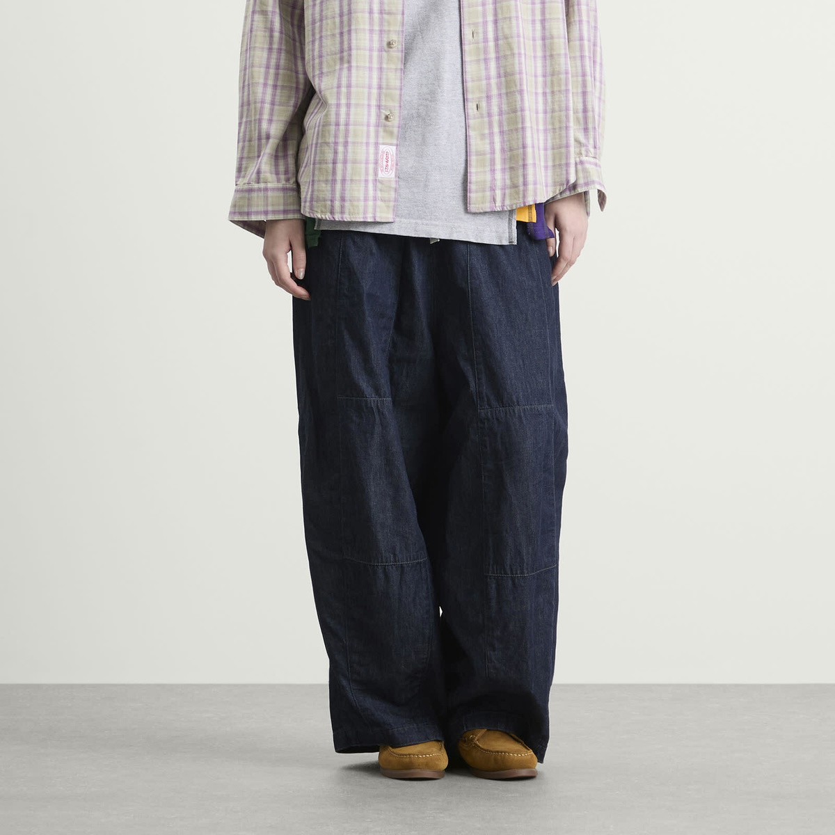 Needles Women's H.D Denim Pants in Indigo