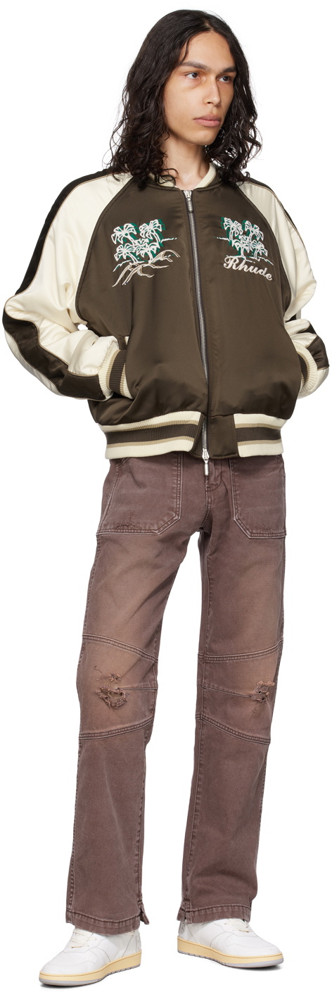 Rhude Brown Coltello Trousers