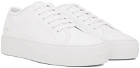 Common Projects White Tournament Super Low Sneakers