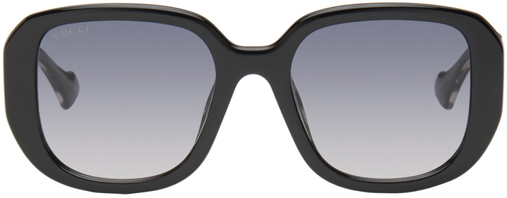 Photo: Gucci Black Squared Sunglasses