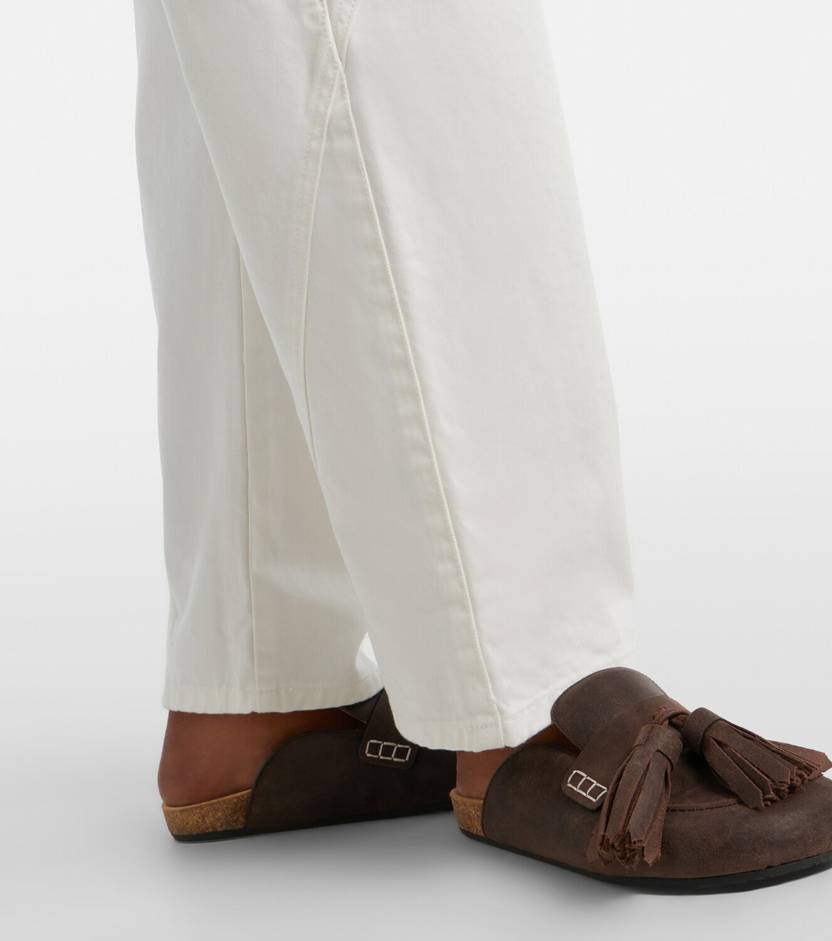 JW Anderson Embroidered straight jeans