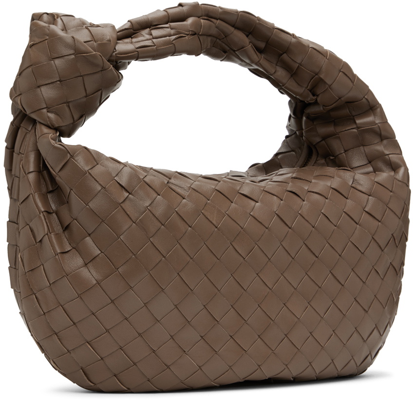 Bottega Veneta Taupe Teen Jodie Bag