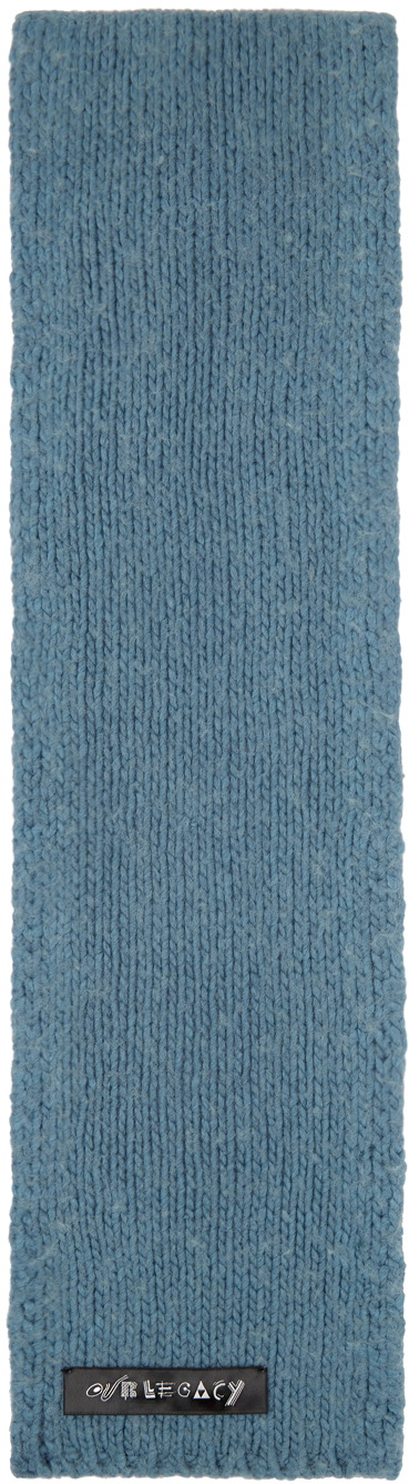 Our Legacy Blue Floss Scarf Our Legacy
