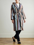 Missoni Home - Adam Striped Cotton-Terry Hooded Robe - Multi