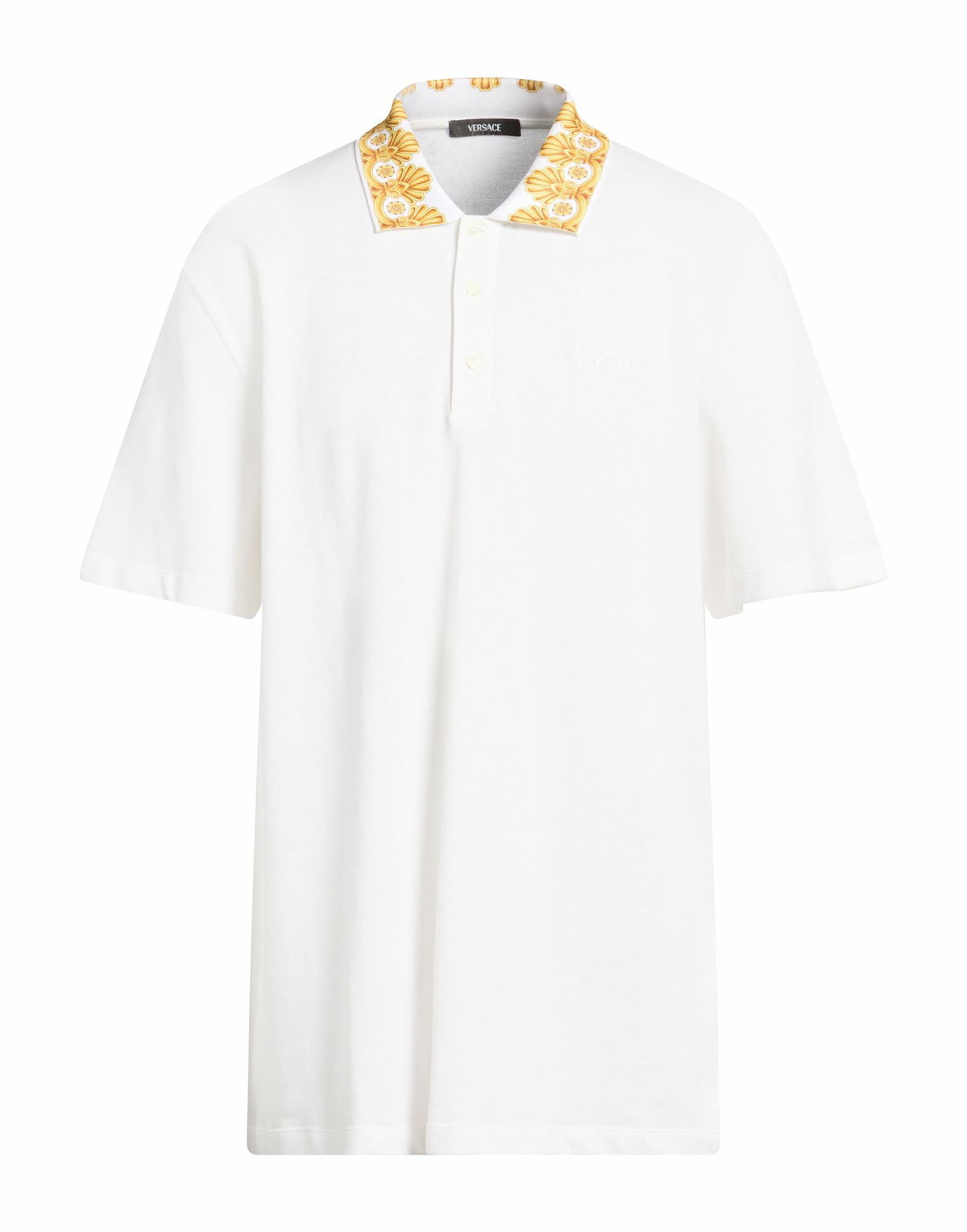 Versace Mens Polo shirt in White