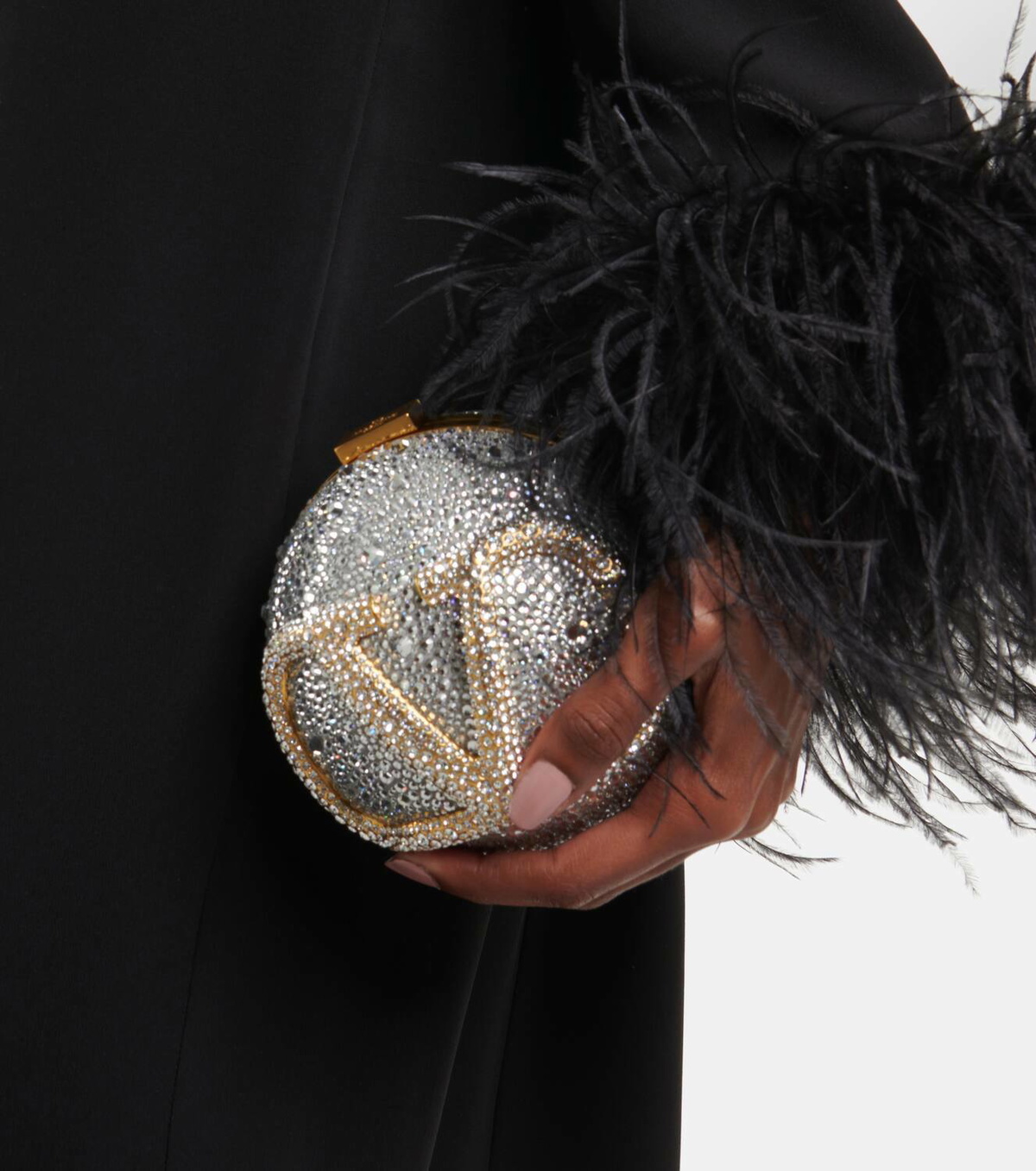 Valentino Garavani Minaudiere Mini embellished clutch